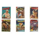 Dell Comics Variety Western Cowboy Dime Novel's
