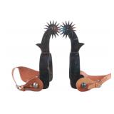 ca. 1940's Spur & Saddlery Oversized Sign Spurs