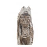 Navajo Dinï¿½ Kevin Cambridge Hand Carved Alabaster