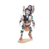 1950's Hopi Hano Clown Piggy-Back Kachina -21.5-in