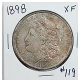 1898  Morgan Dollar   XF