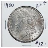 1900  Morgan Dollar   XF+