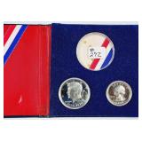 1976-S  Washington Qtr & Kennedy Half  Proof  Ag