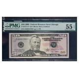 2009  $50 FRN  G-Star  Chicago  PMG AU-55 EPQ