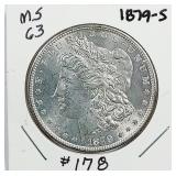 1879-S  Morgan Dollar  MS-63
