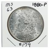 1880  Morgan Dollar   MS-63