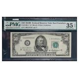 1950-B  $50 FRN  L-Star   PMG VF-35 EPQ