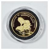 1992 Guinea  Gold Endangered Wildlife .2248 oz agw