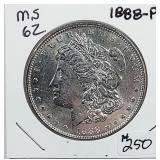 1888  Morgan Dollar   MS-62
