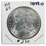1899-O  Morgan Dollar   MS-62