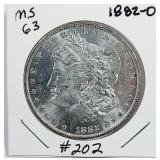 1882-O  Morgan Dollar   MS-63