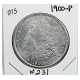 1900  Morgan Dollar   MS