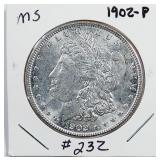 1902  Morgan Dollar   MS