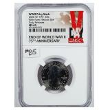 2020-W  V-75  Weir Farm Quarter  NGC MS-65