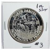 North Dakota Prairie to Progress  1 oz silver rd