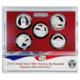 2010-S  US. Mint  ATB Silver Quarters Proof set