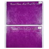 1987 & 1989  US. Mint Proof sets