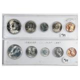 1964-D & 1973-D  Uncirculated Sets