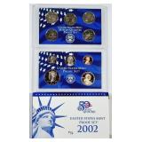 2002  US. Mint Proof set
