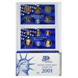 2001  US. Mint Proof set