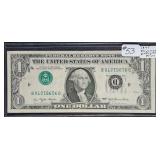 1977  $1 FRN  Inverted Print Error   VF