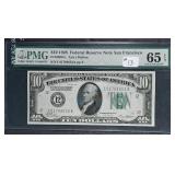 1928  $10 FRN  San Francisco   PMG Gem Unc 65 EPQ