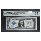 1928-A  $1 Silver Certificate   PMG Gem Unc-65 EPQ