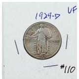 1929-D  Standing Liberty Quarter   VF
