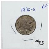 1930-S  Buffalo Nickel   XF