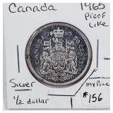 1965  Canada 50 Cents  PL