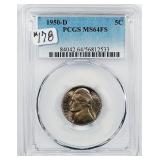 1939 Rev. of 1940  Jefferson Nickel  PCGS MS-66