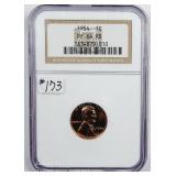 1954  Lincoln Cent   NGC PF-64 RD