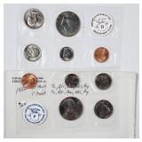1982 P&D US. Mint uncirculated coins