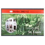 2003 $2 FRN  CU  H-Star   Only 16,000 printed