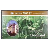 2003 $2 FRN  CU  D-Star   Only 16,000 printed