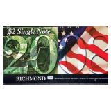 2003-A  $2 FRN  CU  Serial # begins 2008 XXX