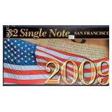 2003-A  $2 FRN  CU  Serial # begins 2008 XXXXD