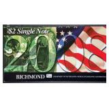 2003-A  $2 FRN  CU  Serial # begins 2008 XXX
