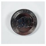 2015  $8 Canada  Polar Bear & Cub 1 1/2 oz .9999ag