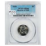 1950-D  Jefferson Nickel   PCGS MS-64 Full Steps
