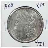 1900  Morgan Dollar   VF+