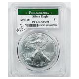 2017-(P)  $1 Silver Eagle   PCGS MS-69