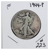 1944-P  Walking Liberty Half Dollar  F