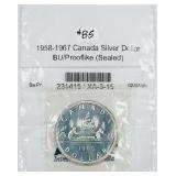 1965  Canada Silver Dollar  BU / Prooflike