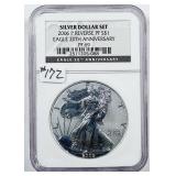2006-P  $1 Silver Eagle   NGC PF-69 Reverse Proof