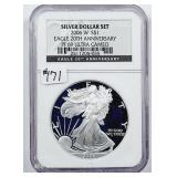 2006-W  $1 Silver Eagle   NGC PF-69 UC