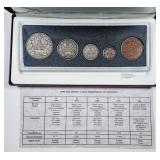 1998 Canada  90th Anniversary Set  Antique finish