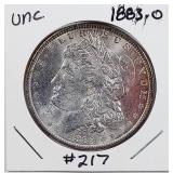 1883-O  Morgan Dollar   Unc