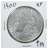 1900  Morgan Dollar   XF