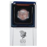 2024-P  Peace Dollar   Unc   Box & COA